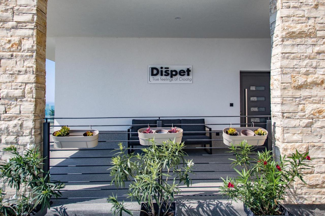 Villa Dispet With Heated Pool, Jacuzzi, Sauna And Cinema Celina Ngoại thất bức ảnh